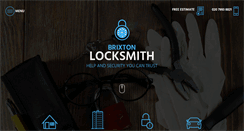 Desktop Screenshot of brixtonlocksmith.com